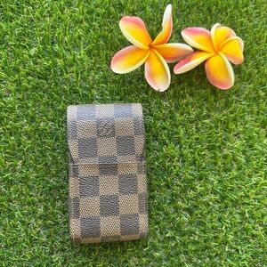 LV damier cigarette case